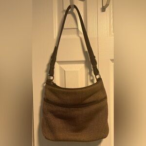 The Sak Vintage Tan/Brown Crochet Purse
